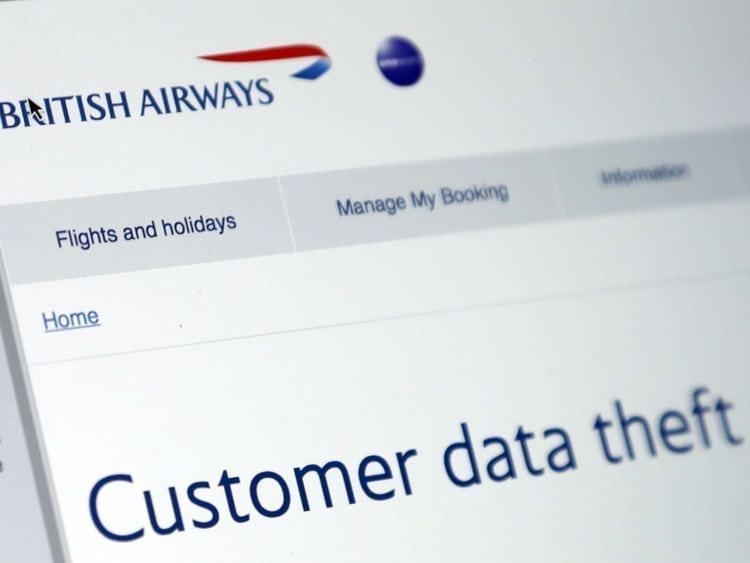British Airways security breach
